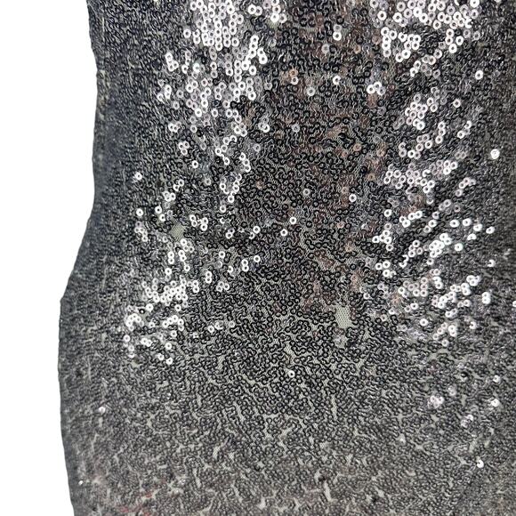 LULUS Purple Sequin Strapless Maxi Gown Dress Formal Size Small NWT Prom Glam - Picture 6 of 9